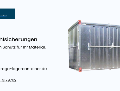Container Diebstahlschutz: Einbruchsicherung Profi-Guide