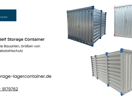 Hersteller von Self Storage Containern: Gewerbliche Lagercontainer direkt vom Anbieter kaufen