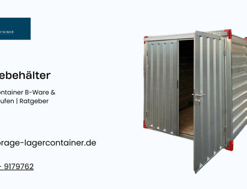 Schnellbaucontainer B-Ware und gebraucht kaufen: Lohnen sich Gebrauchtmodelle für Betrieb und Baustelle?