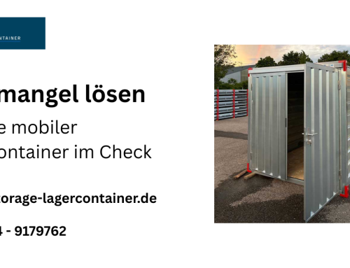 Platzmangel lösen: Warum mobile Lagercontainer die perfekte Antwort auf Raumprobleme sind