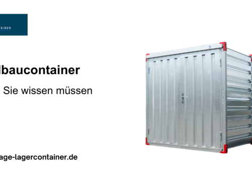 Schnellbaucontainer kaufen: Alles was Sie wissen müssen