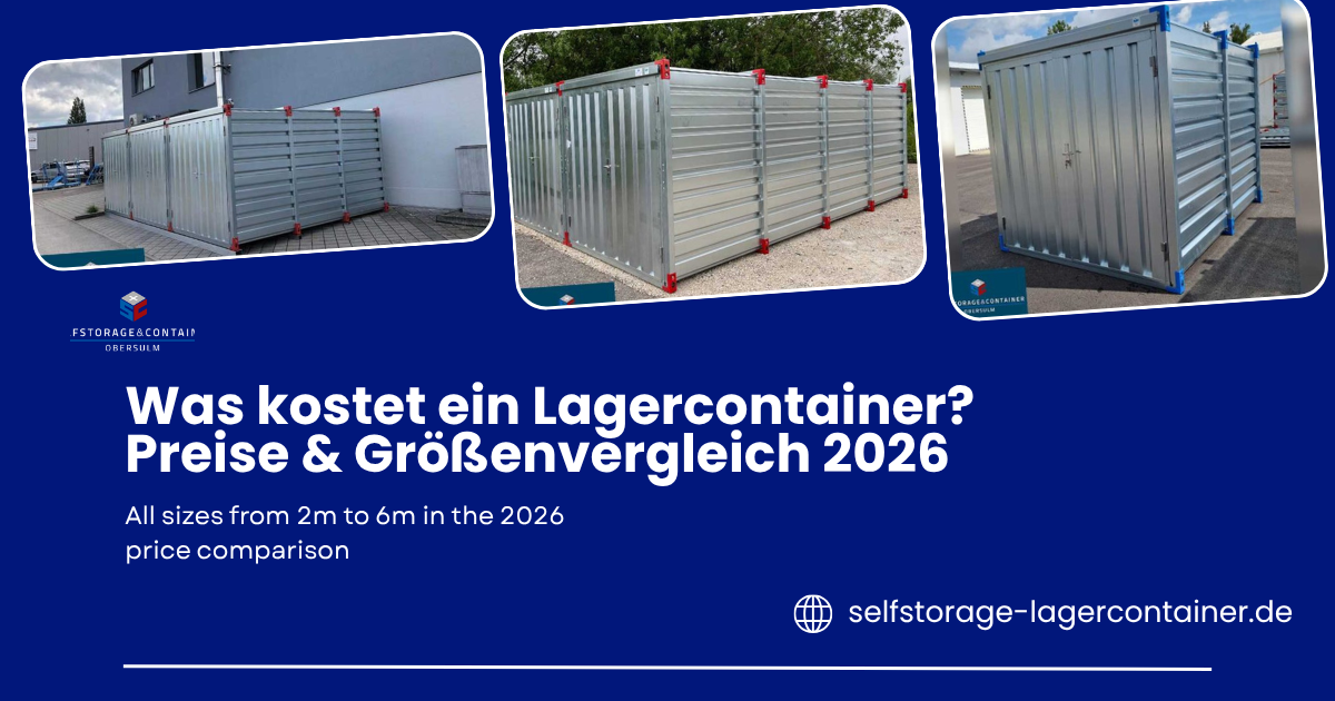 kostet ein Lagercontainer