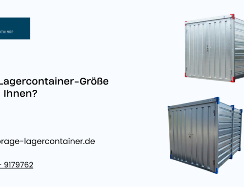 Lagercontainer Typen & Größen: 2m bis 6m im Überblick