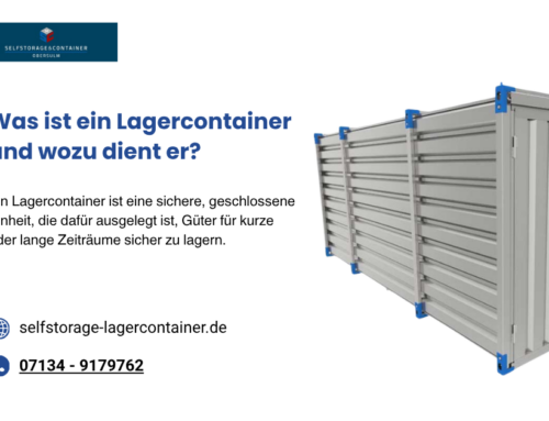 Verwendungszwecke, Arten und praktische Anwendungen von Lagercontainern